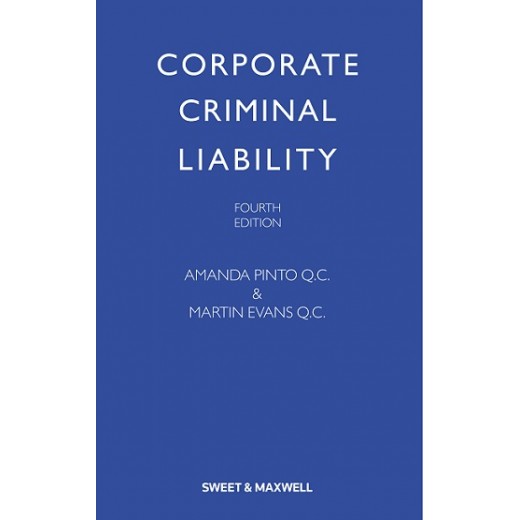 Corporate Criminal Liability 4th ed